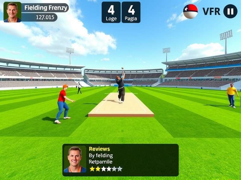 Fielding Frenzy Pro VR community event showing players competing